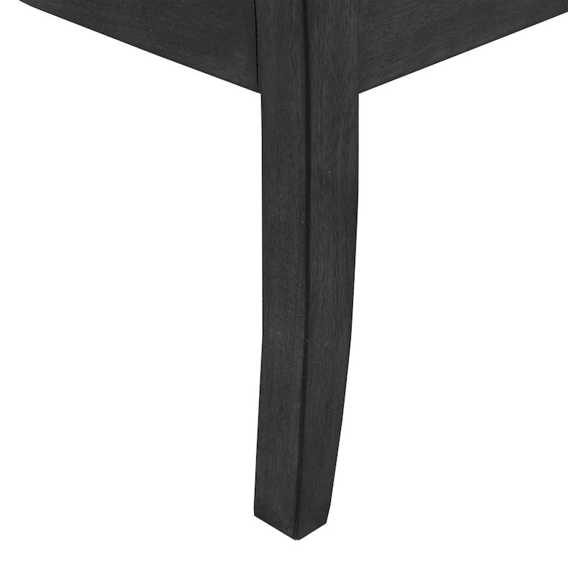 Cane Back Accent Armchair with High-Density Foam Cushion