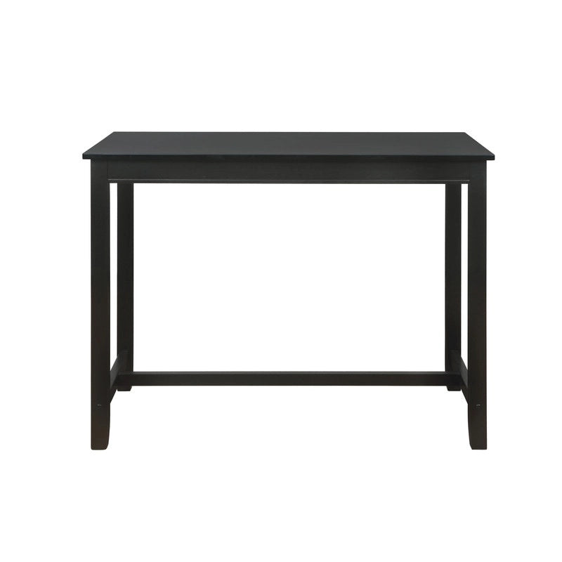 36-Inch Counter Height Pub Table with Solid Rubberwood Base, Seats 4