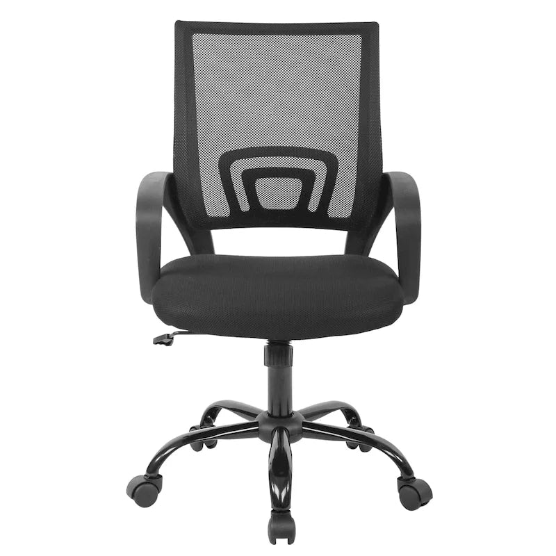 Ergonomic Mesh Back Swivel Office Chair with Adjustable Height and Rocking Function