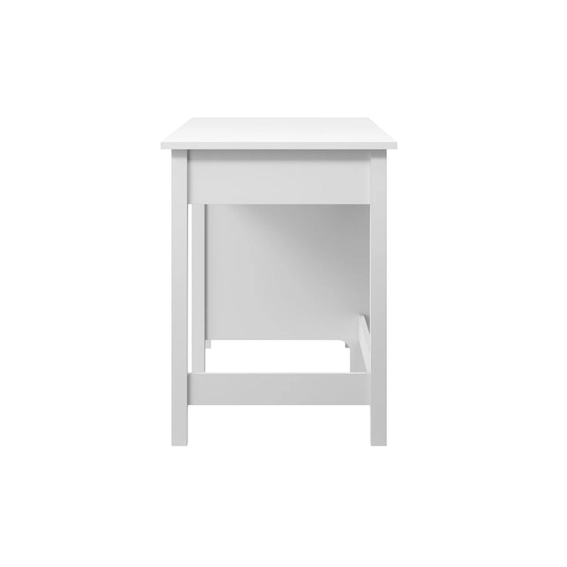 54-Inch Computer Desk with File Drawer, Keyboard Tray, and Box Drawer