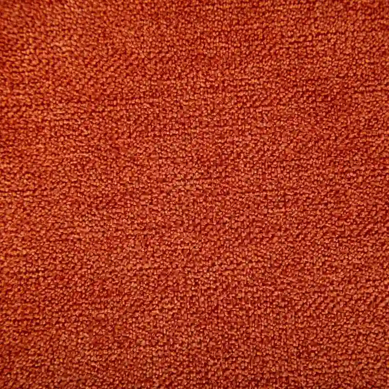 Linen Upholstered Dining Chairs with Curved Backrest, Copper Nail Trim and Wood Legs, Set of 2