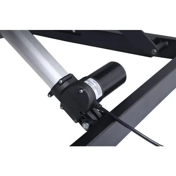 Electric Height Adjustable Sit to Stand Desk Riser with Dual Monitor Support